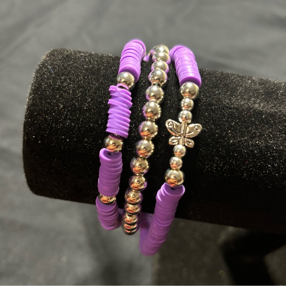 🐠 Butterfly clay bracelet